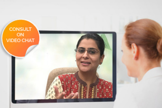 Diet consult on video chat